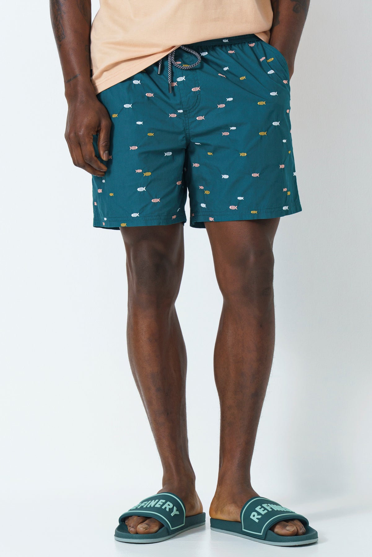 Graphic Pool Shorts