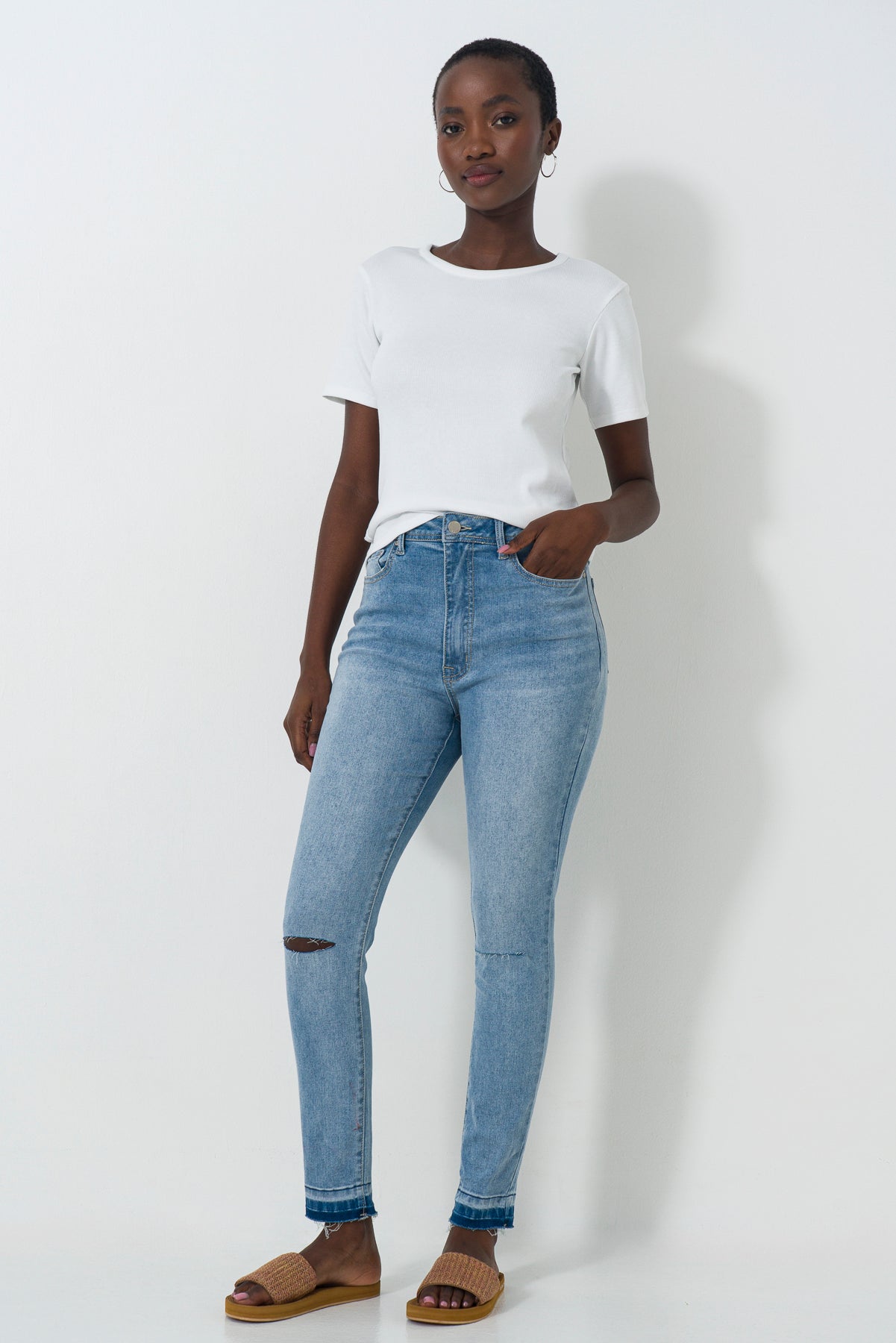 High Rise Skinny Jeans