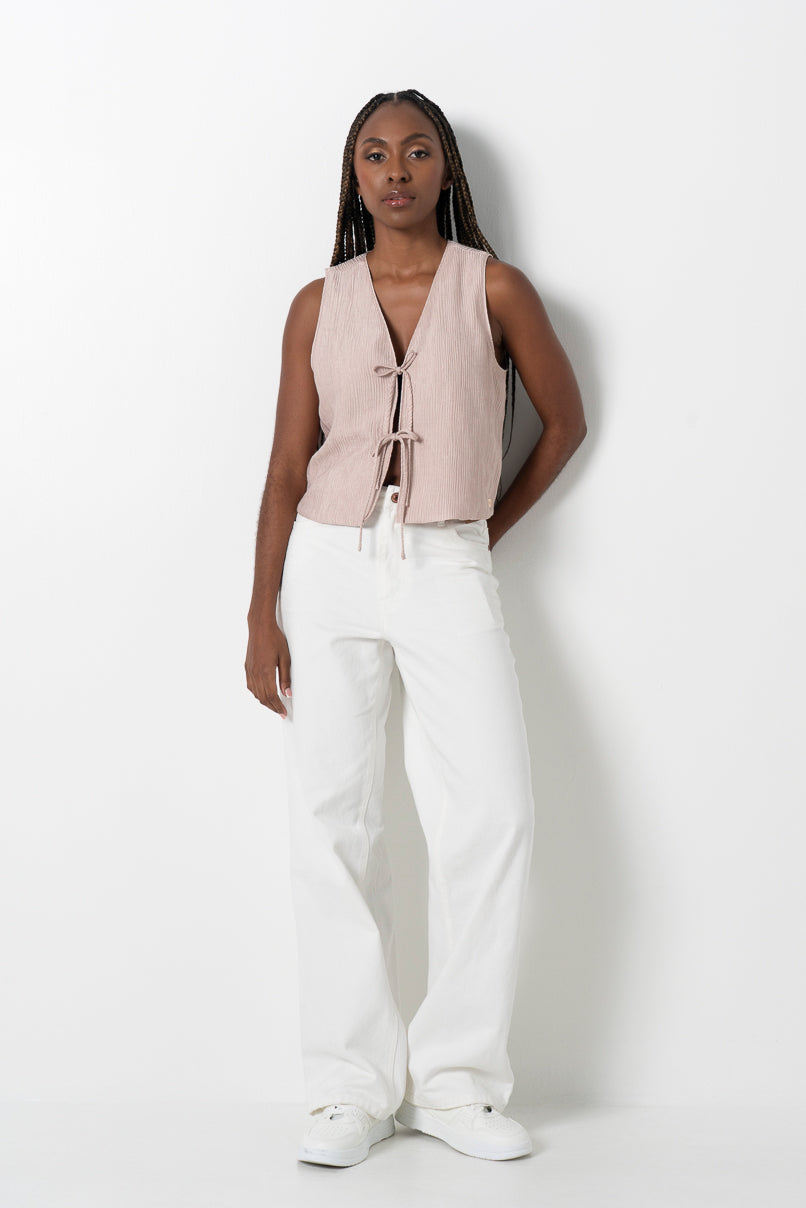 Front Tie Vest