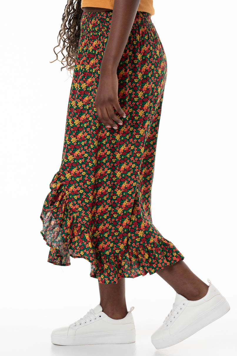 Frill Hem Skirt