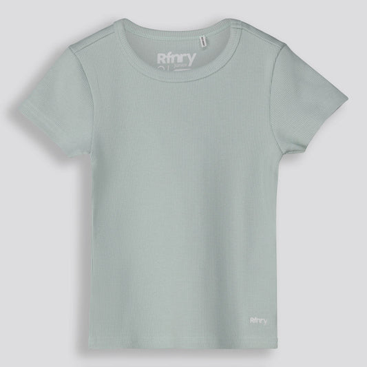 Girls Ribbed Tee
