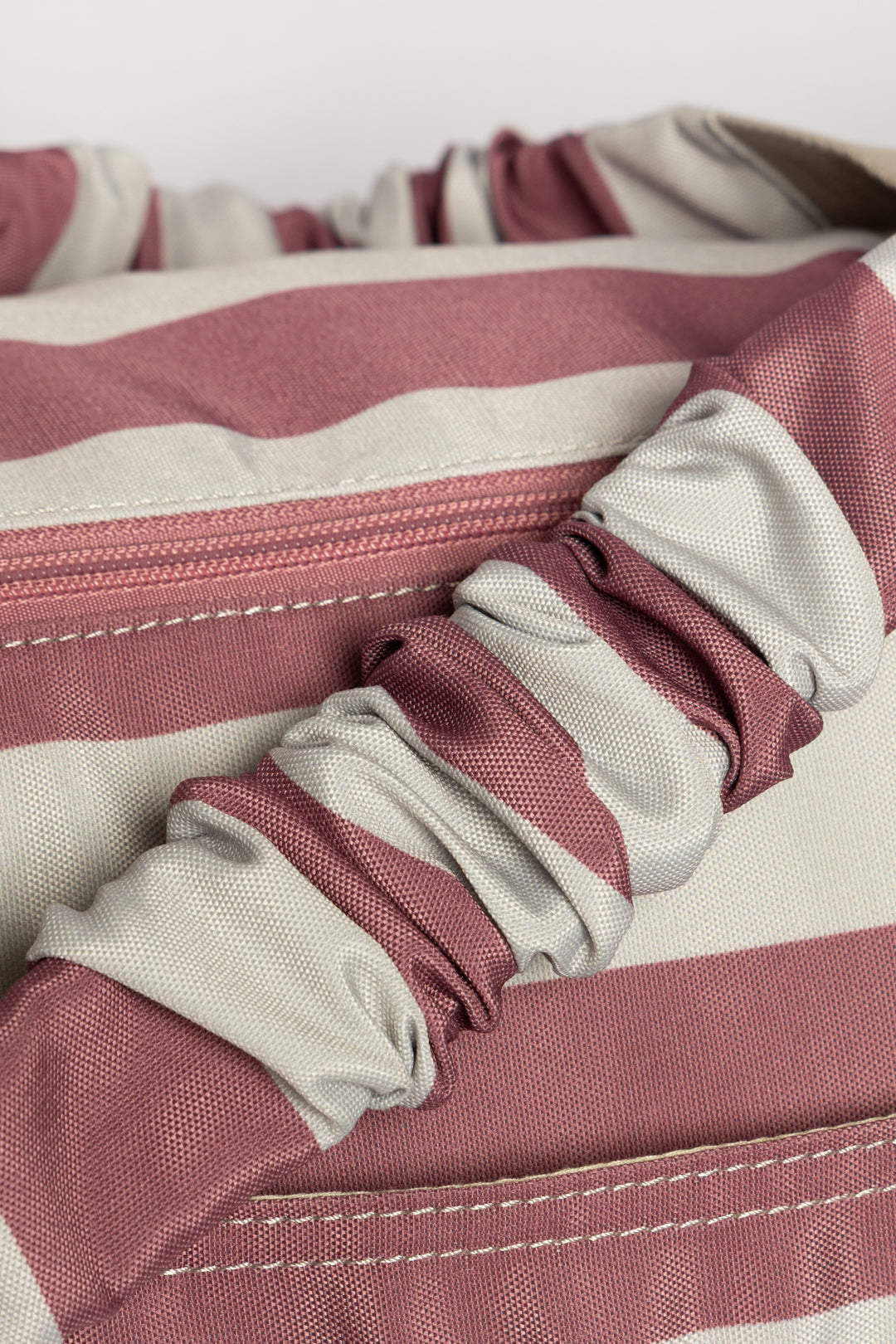 Striped Weekender Bag