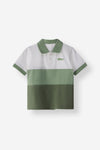 Regular Fit Colour Block Polo Shirt