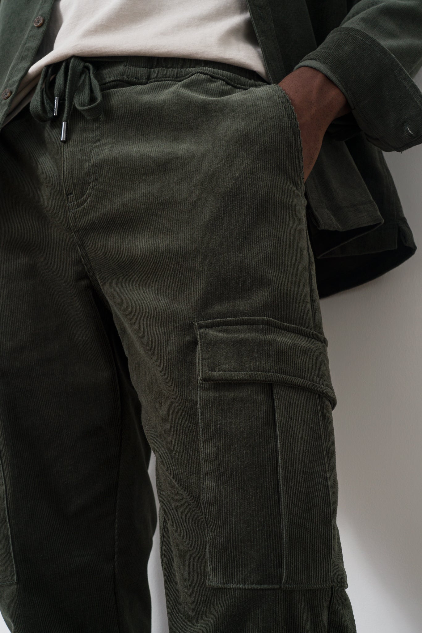 Corduroy Cargo Pants