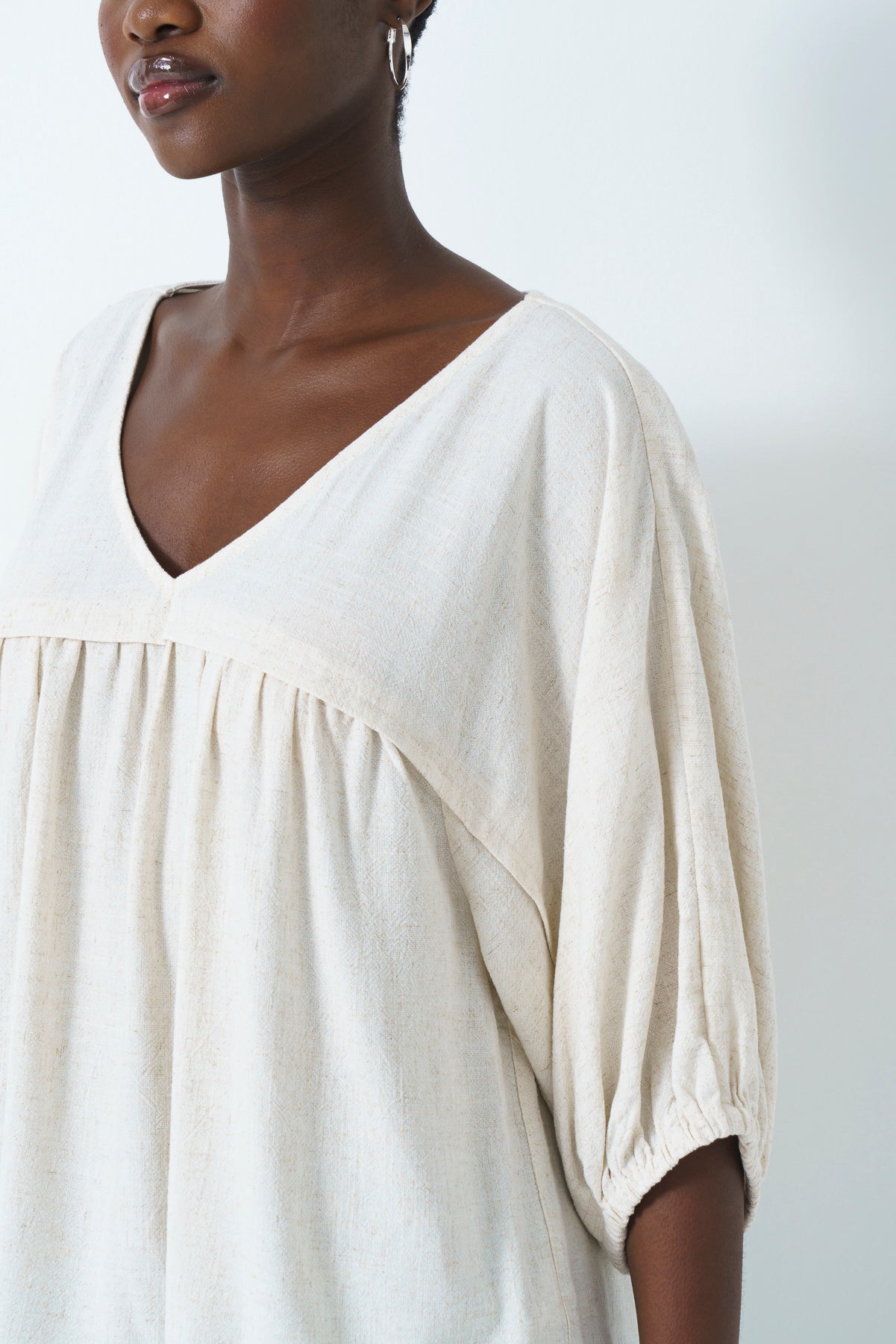 Shift Cutline Blouse