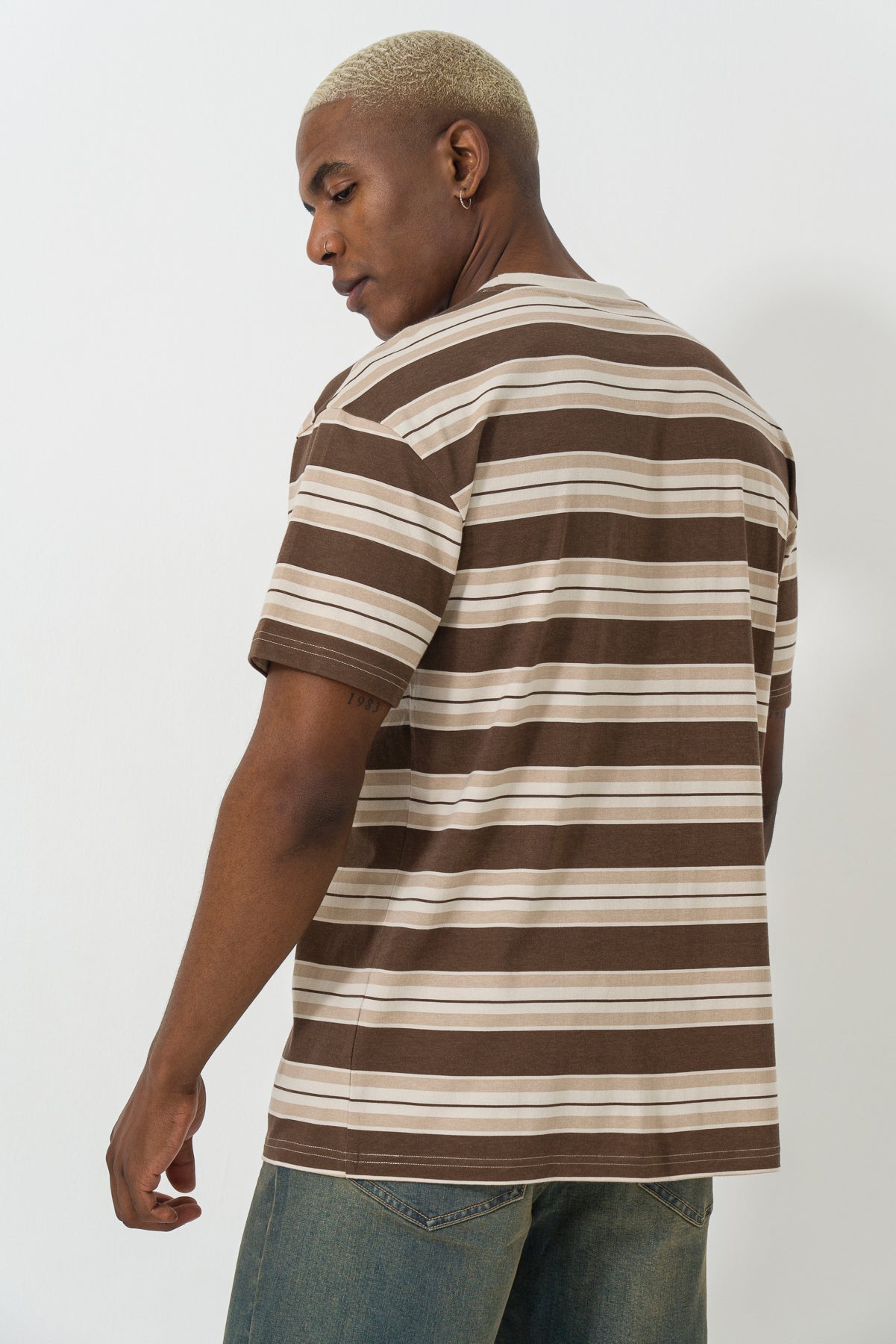 Stripe Oversized T-Shirt
