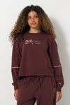 Drop Shoulder Sweat Top