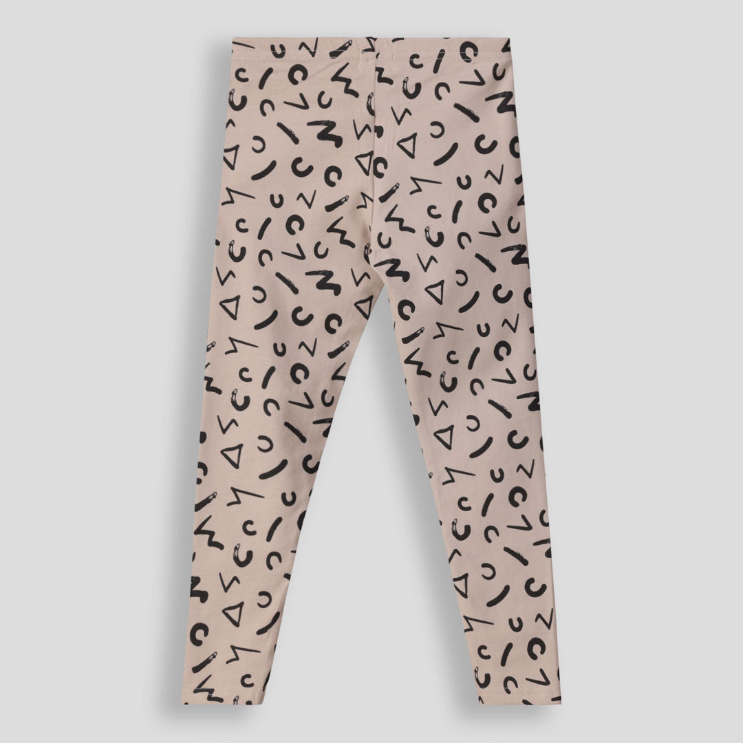 Girls Printed Leggings
