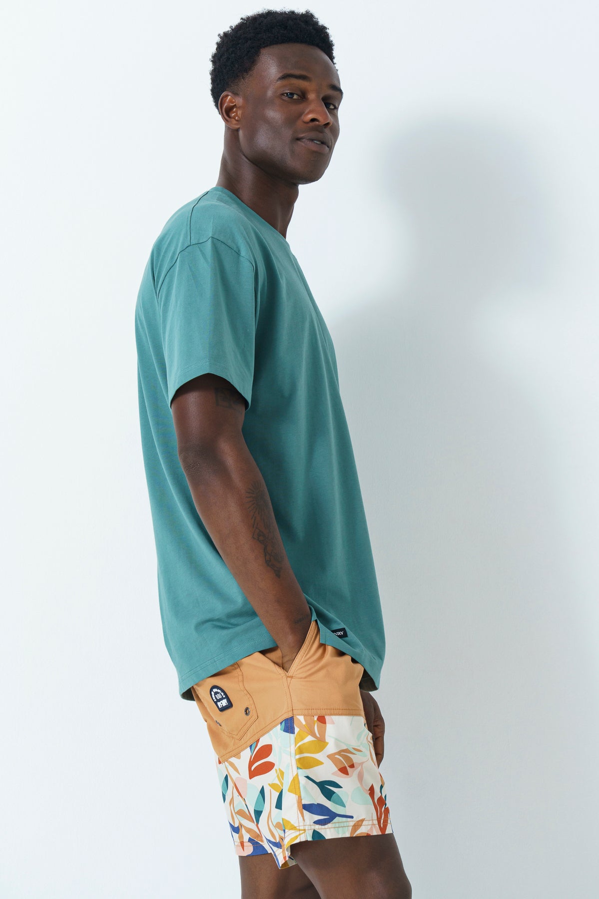 Slit Hem Oversized T-Shirt