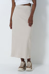 Column Ribbed Skirt