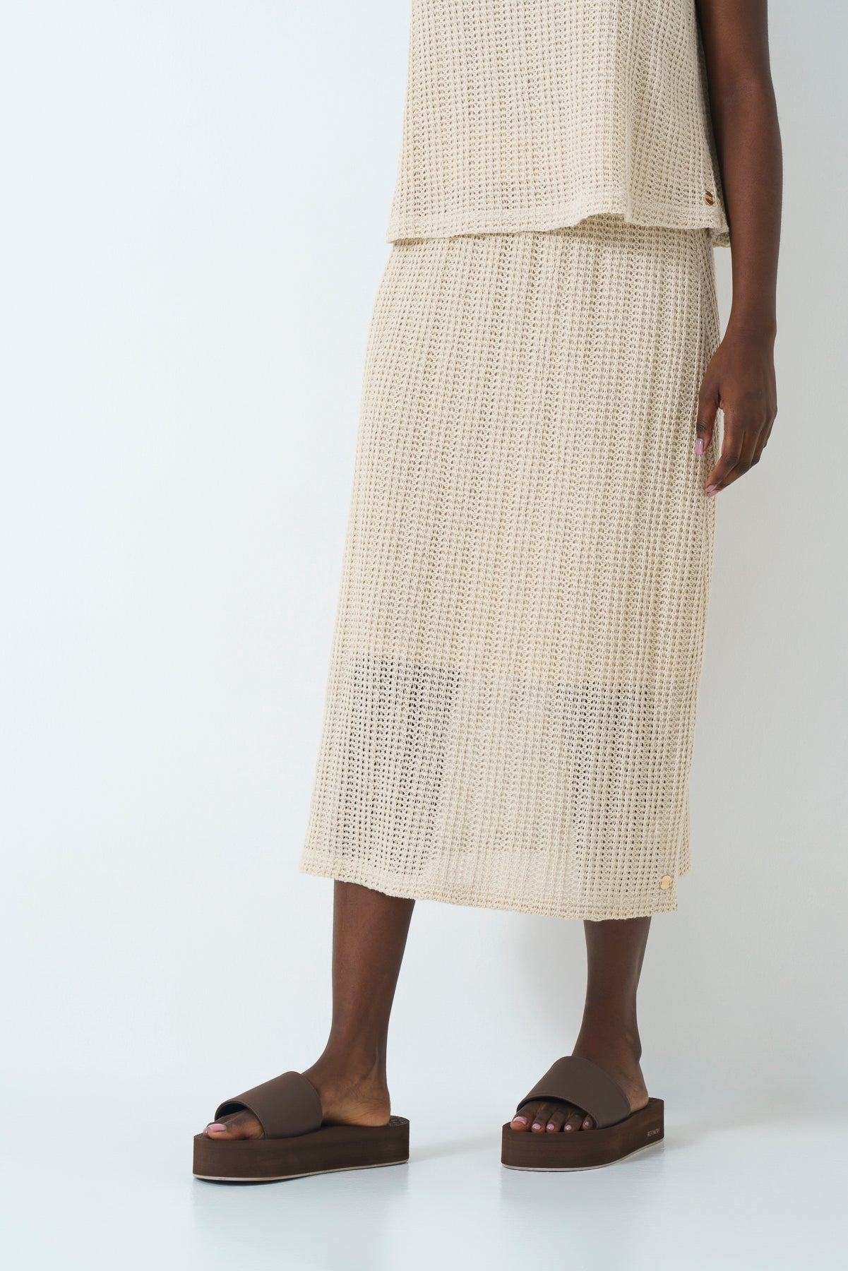 Crochet Column Skirt