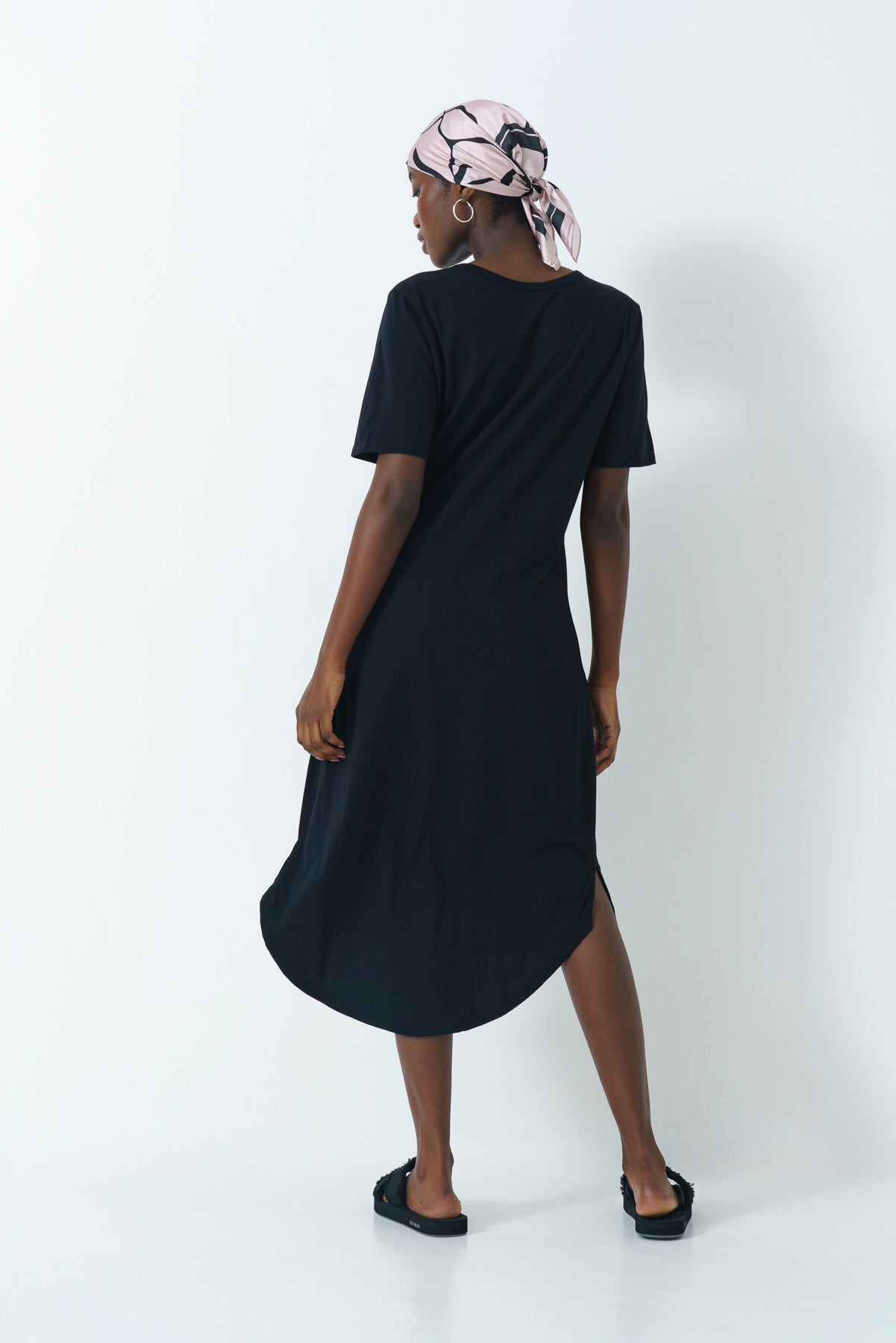 Scoop Hem Dress