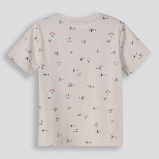 Boys branded tee