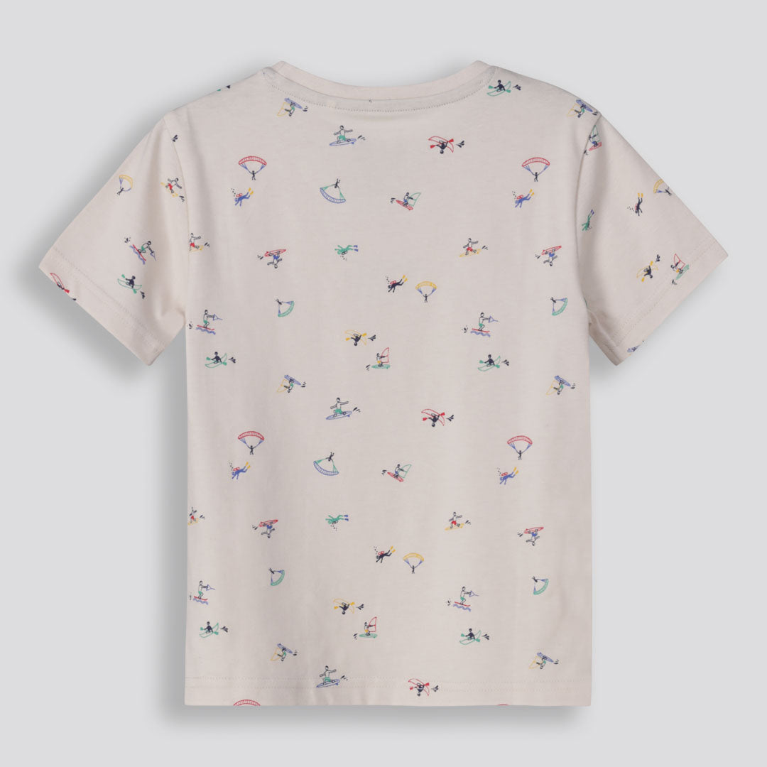 Boys branded tee