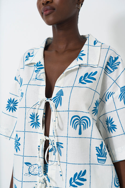 Front Tie Shirt