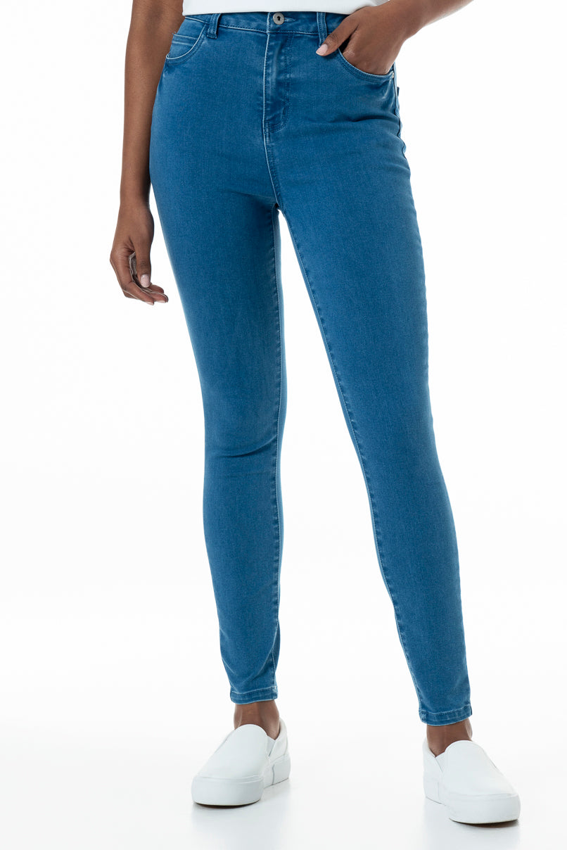 Rf09 High  Waist Skinny Jeans