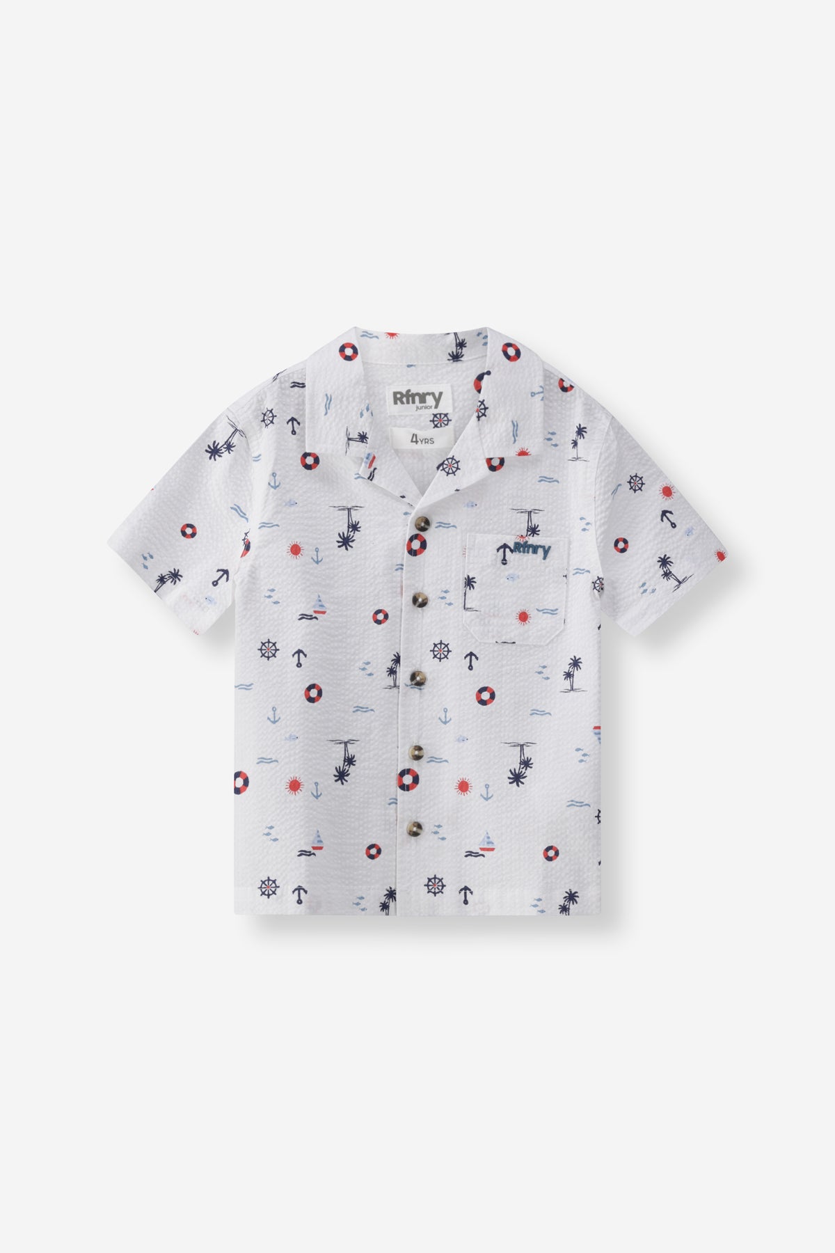 Boys Seersucker Shirt