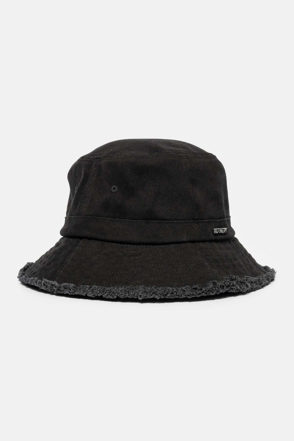 Raw Edge Bucket Hat
