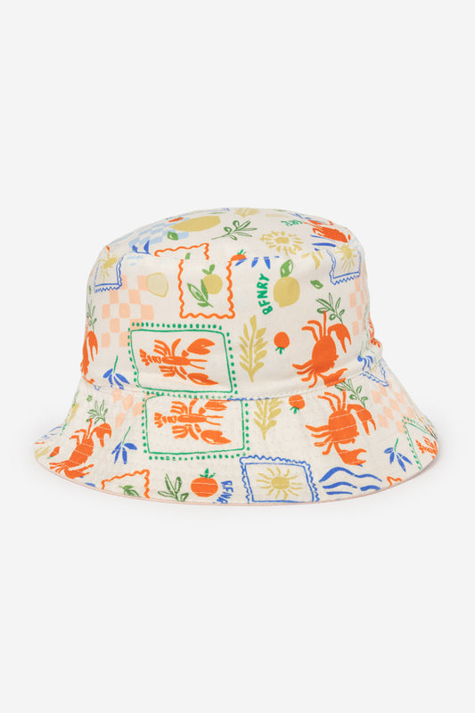 Girls Reversible Bucket Hat