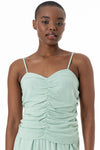 Ruched Strappy Top