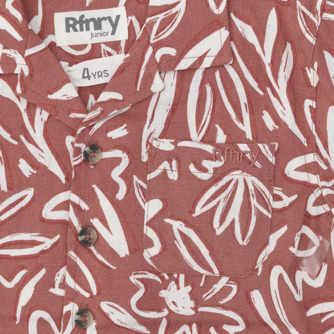 Boys Linen-like Shirt