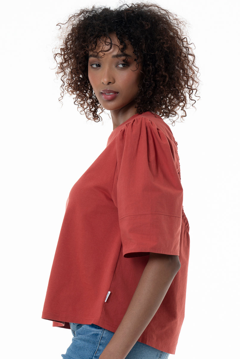 Open Back Detail Top