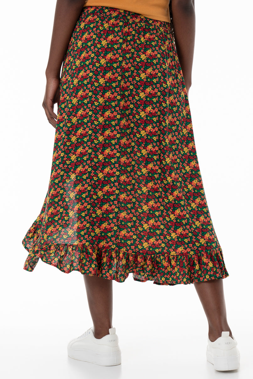 Frill Hem Skirt