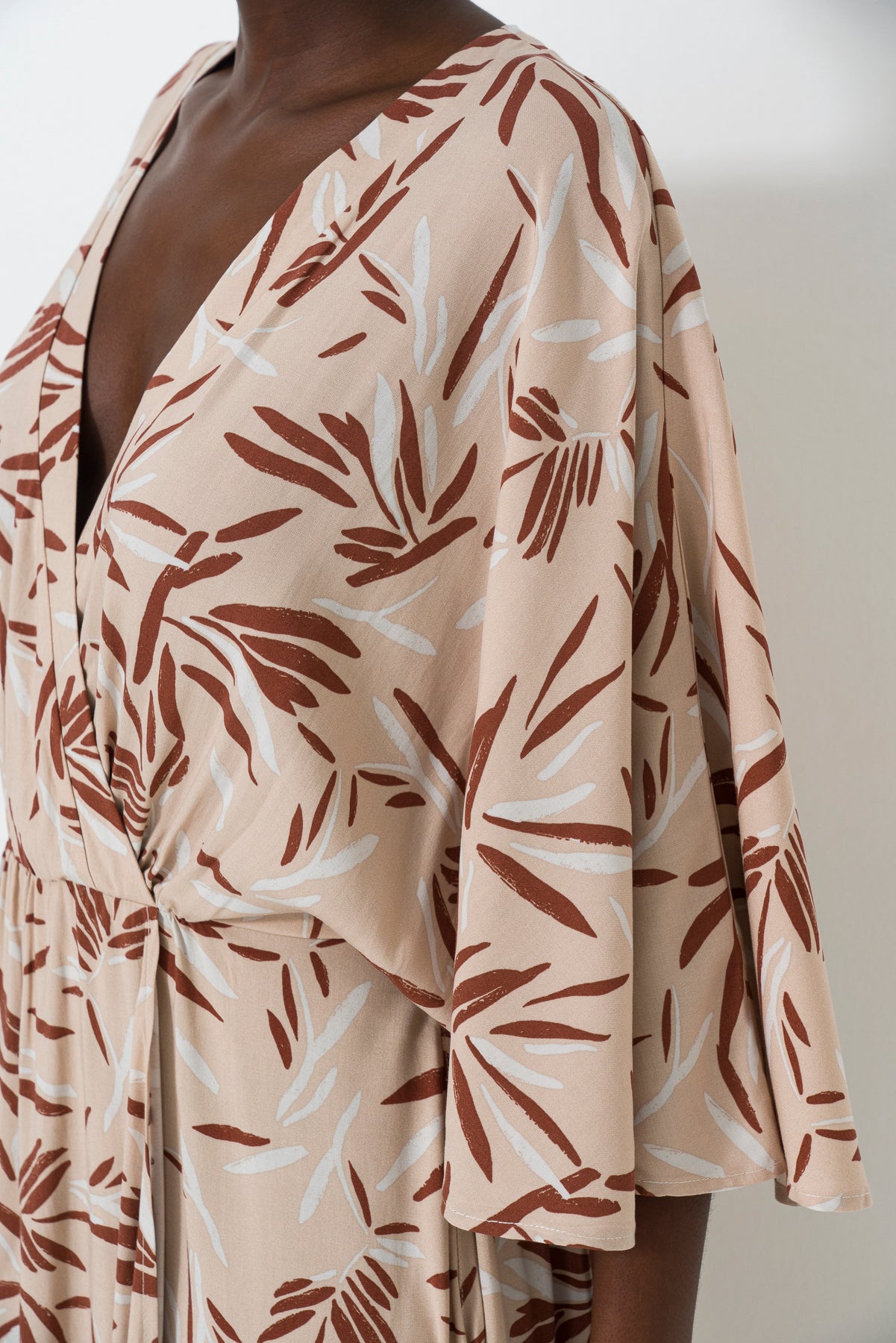Mock Warp Dress
