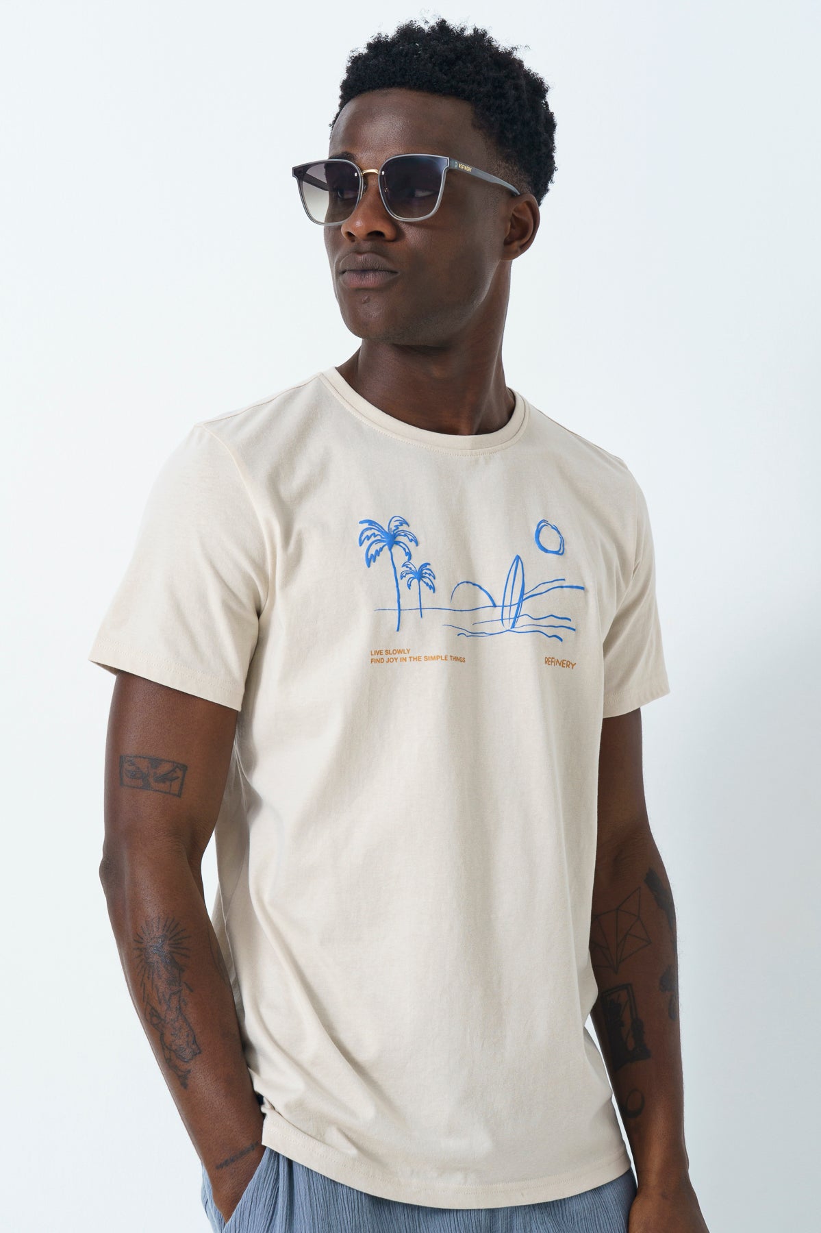 Graphic T-Shirt - Cement