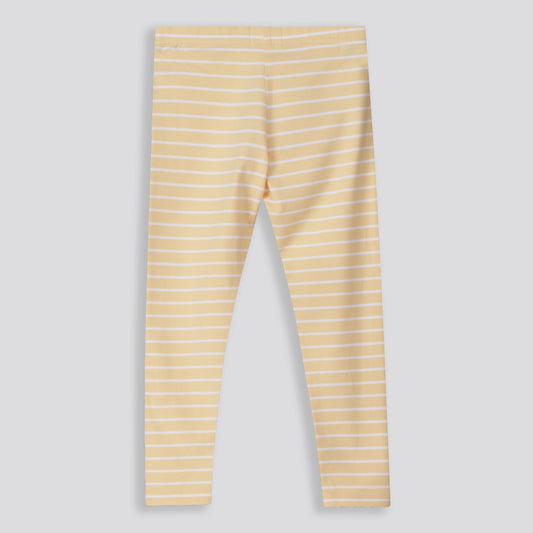 Girls Striped Leggings