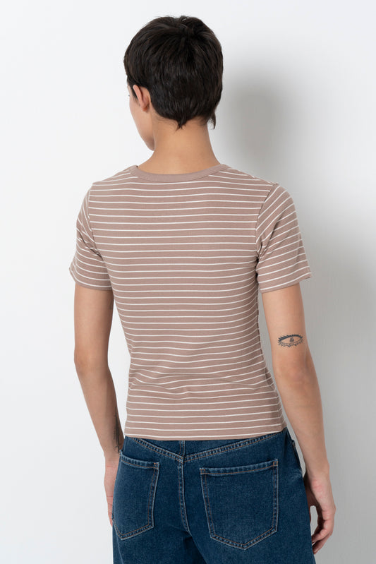 Ribbed T-Shirt