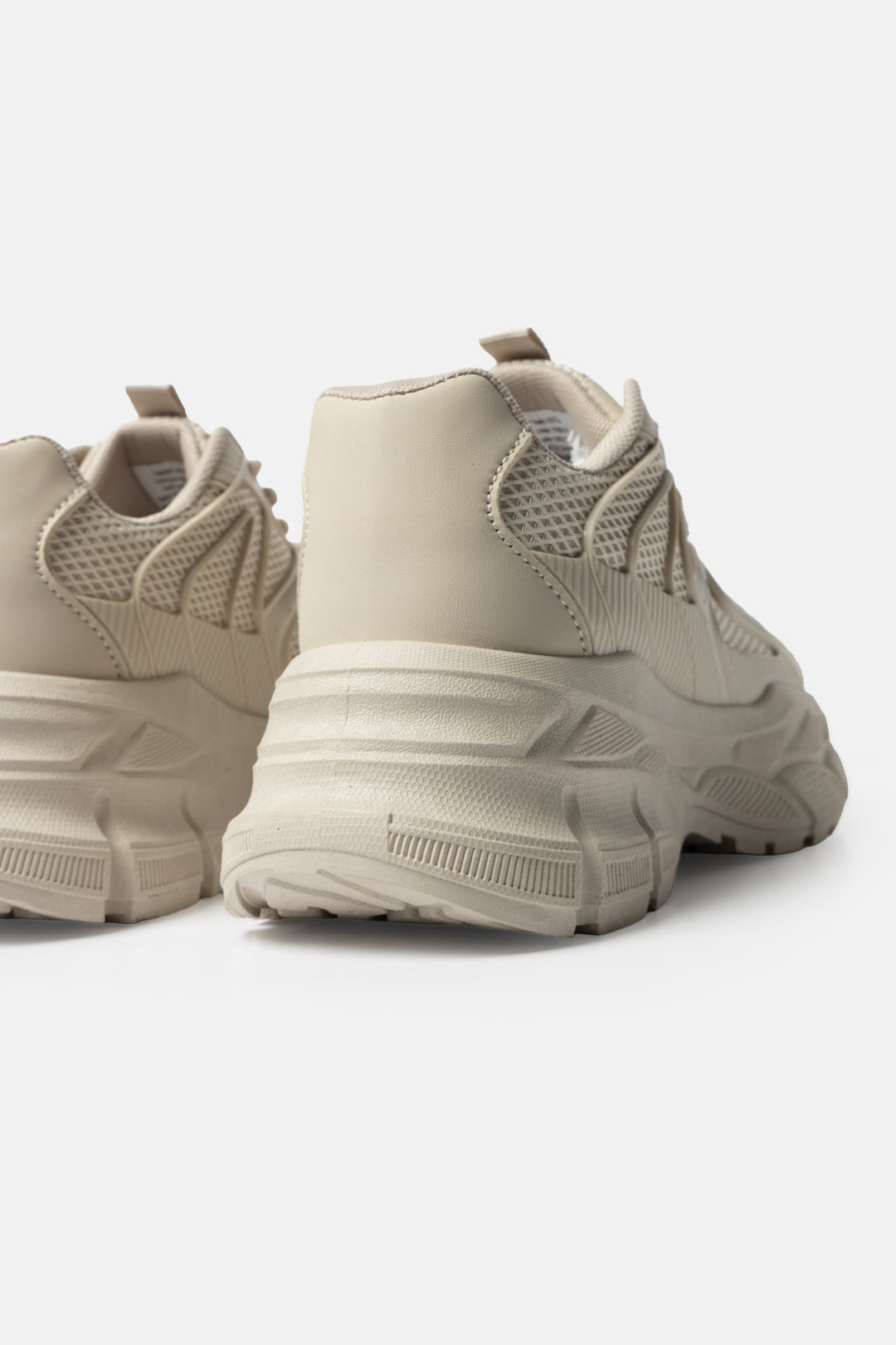 Chunky Mesh Panel Sneakers