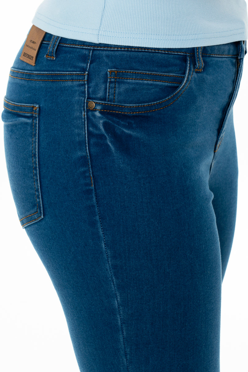 Rf01 Mid Rise Skinny Jeans