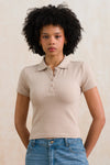 Ribbed Placket Golfer