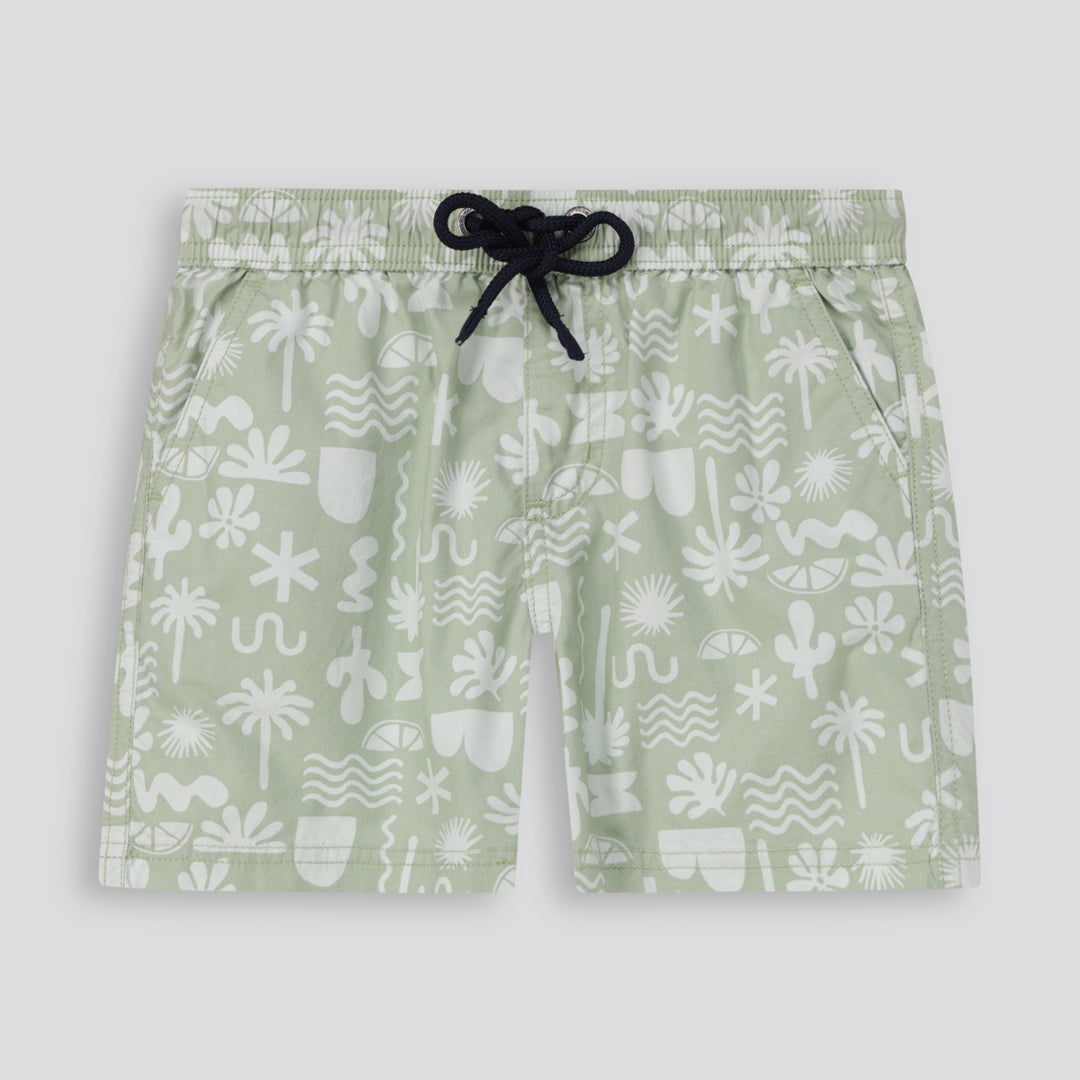 Boys Pool Short - Sage