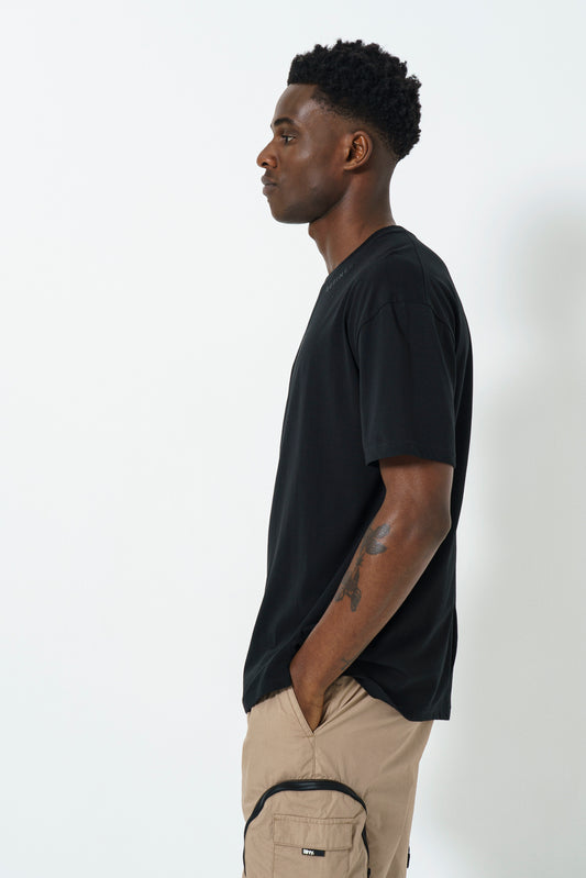 Slit Hem Oversized T-Shirt