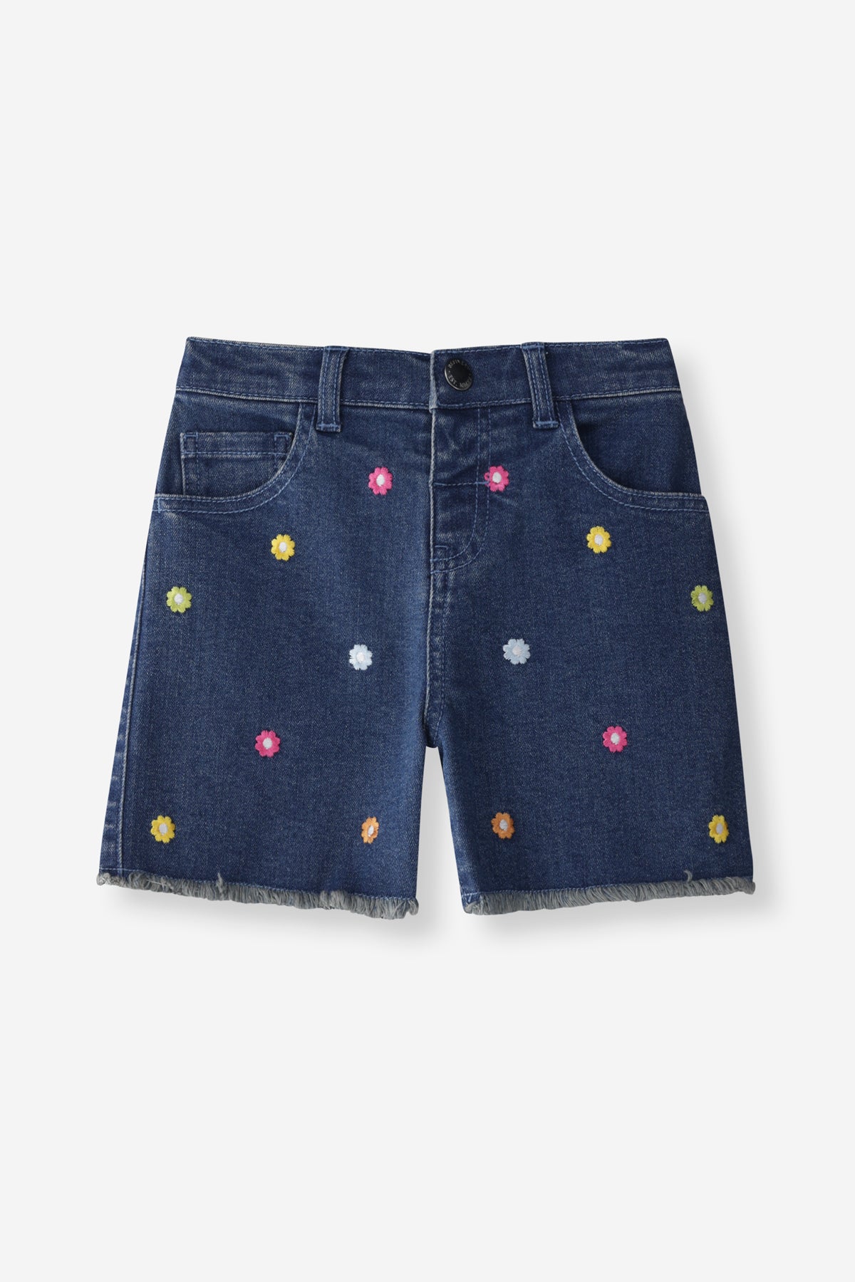 Girls Daisy Denim Short