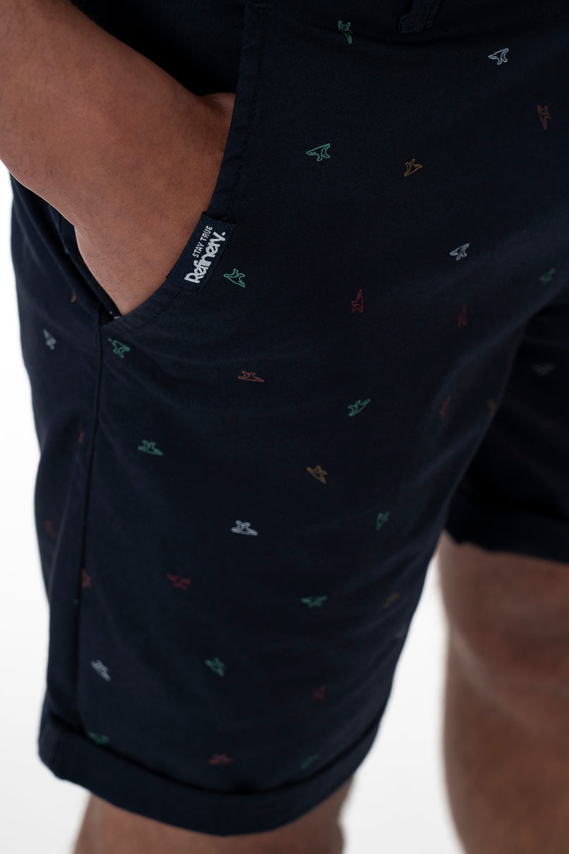 Printed Chino Pants