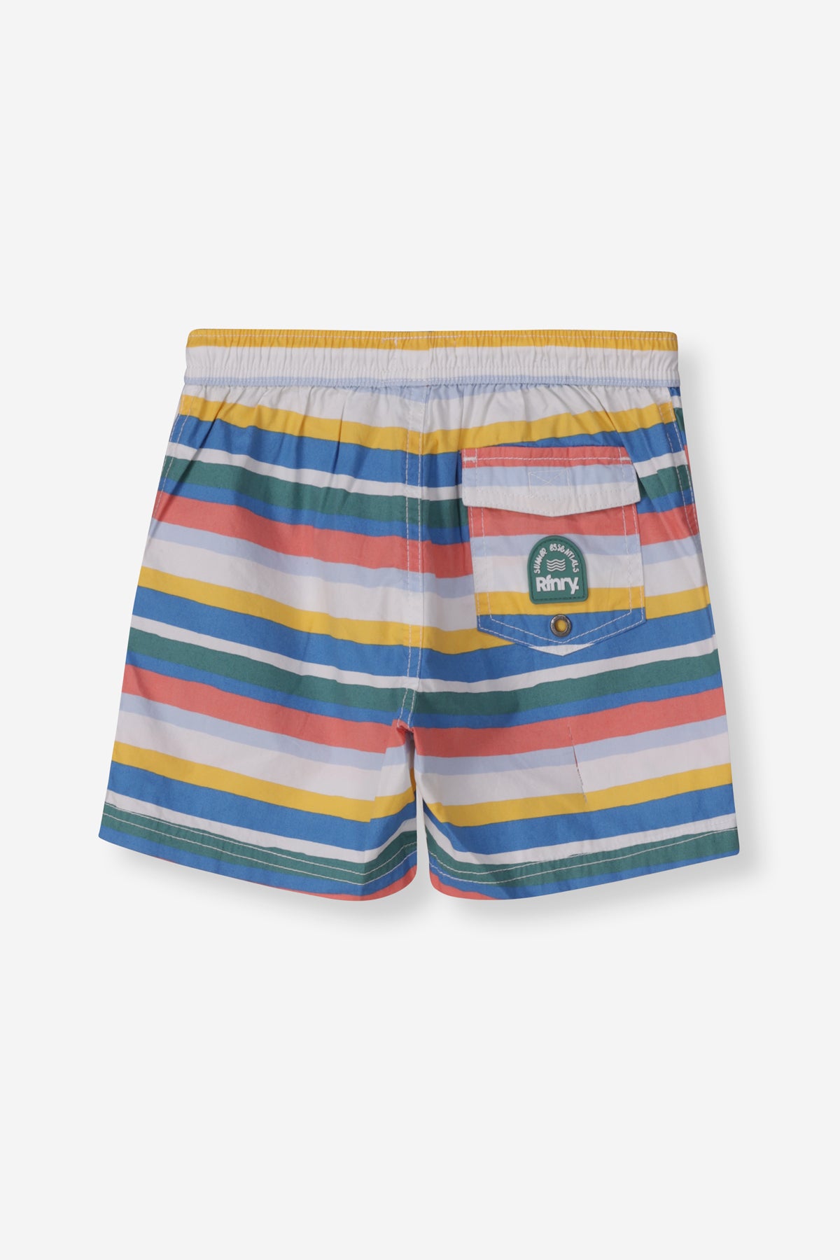 Boys Stripe Pool Shorts