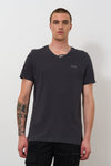 Branded V-Neck T-Shirt
