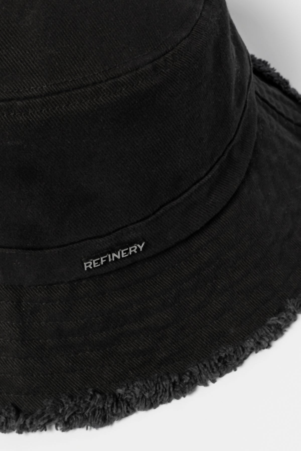 Raw Edge Bucket Hat