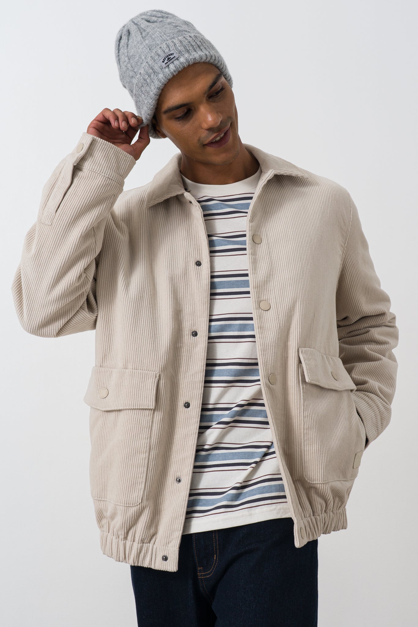 Corduroy Bomber Jacket from REFINERY – Refinery