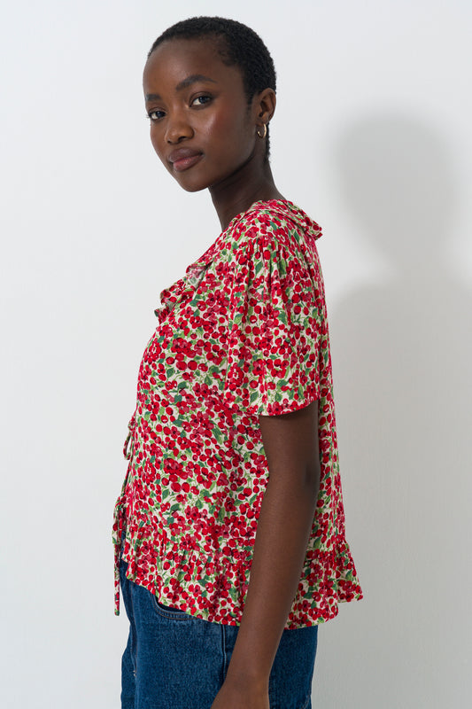 Frill Blouse