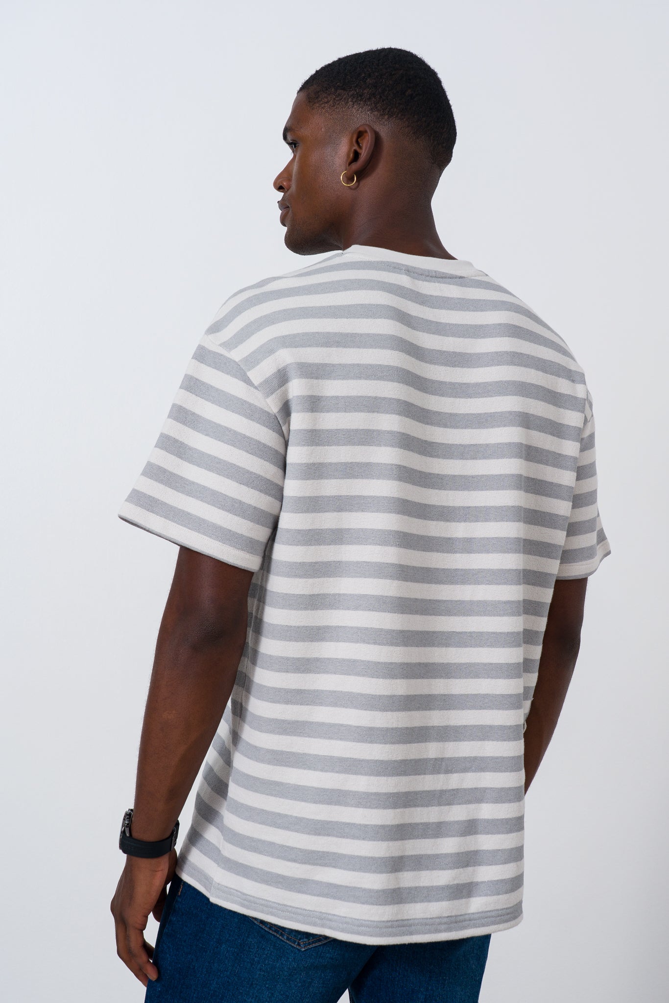 Textured Oversized T-shirt