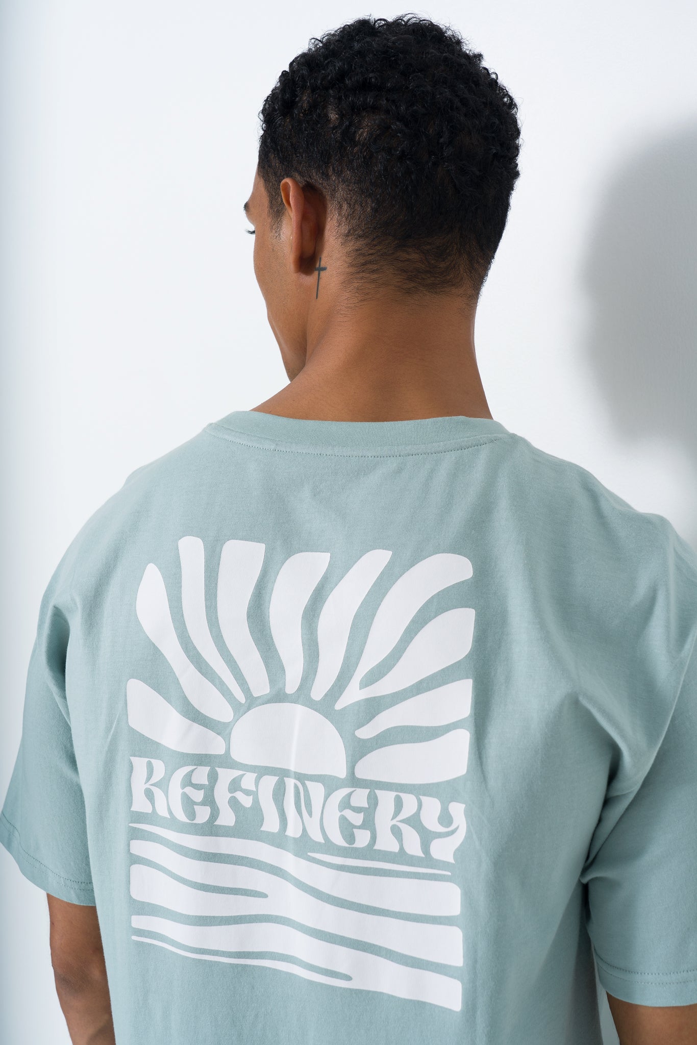 Oversized Back Graphic T-Shirt