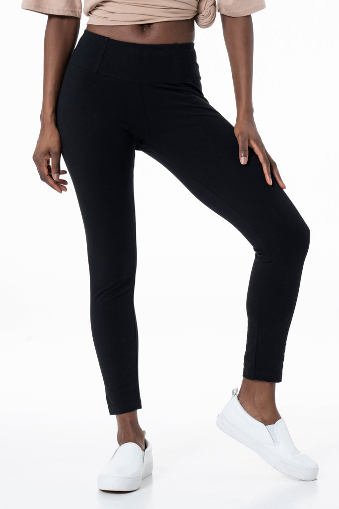 Basic Leggings _ 135713 _ Black