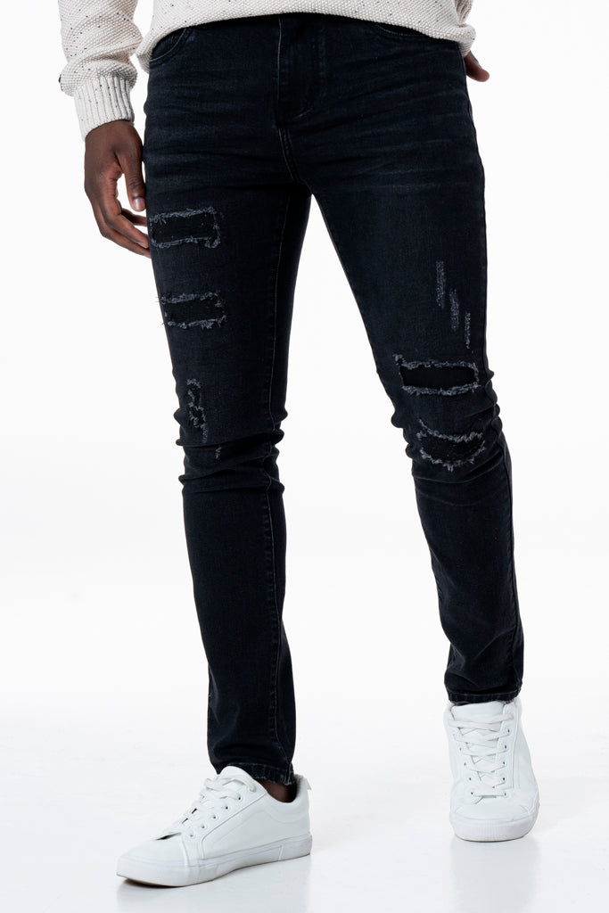 Rf02 Skinny Denim Jeans _ 136311 _ Black