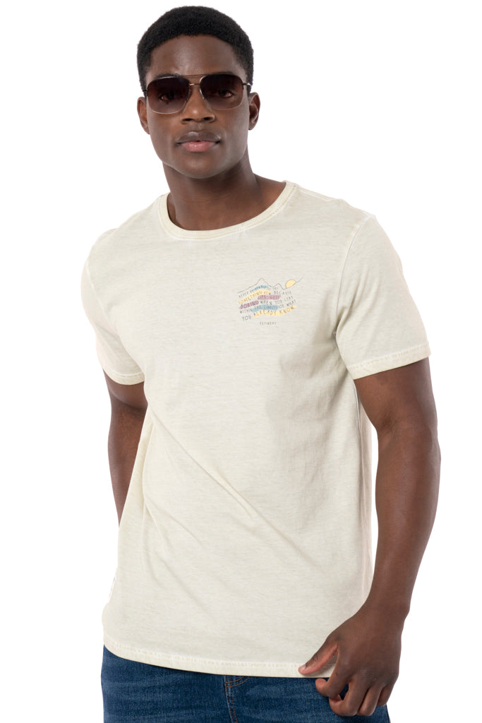 Dirty Dye T-Shirt _ 133266 _ Cement