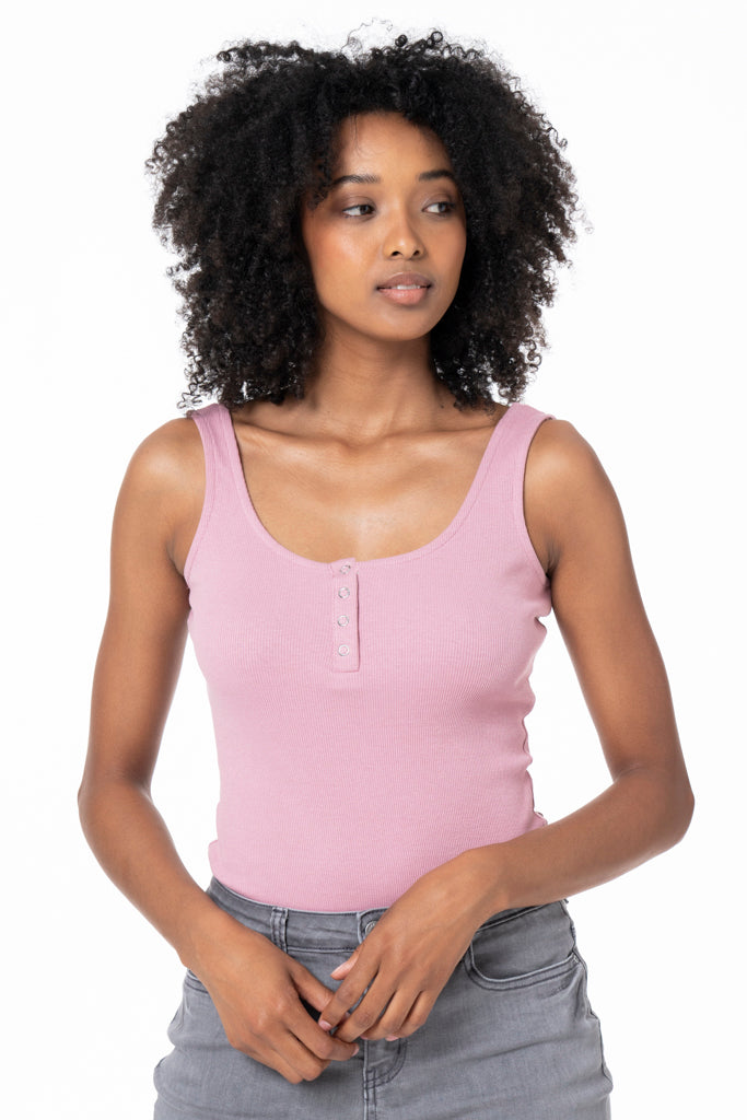 Ribbed Bodysuit _ 134966 _ Pink