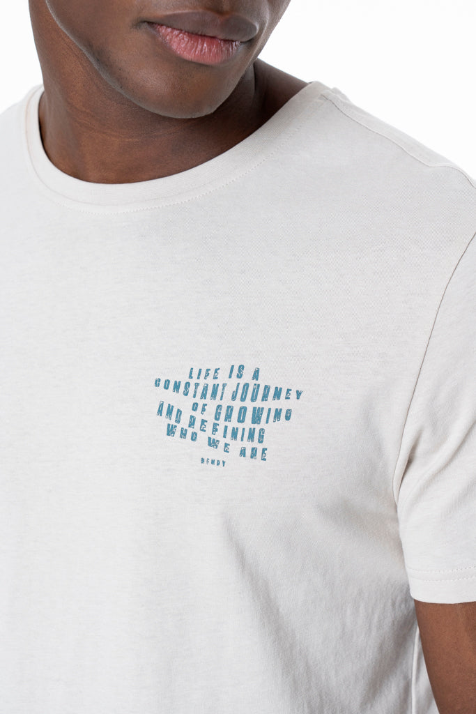Branded T-Shirt _ 135667 _ Cement